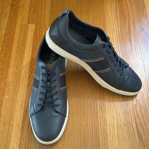 Lightly worn Rye brand canvas sneakers